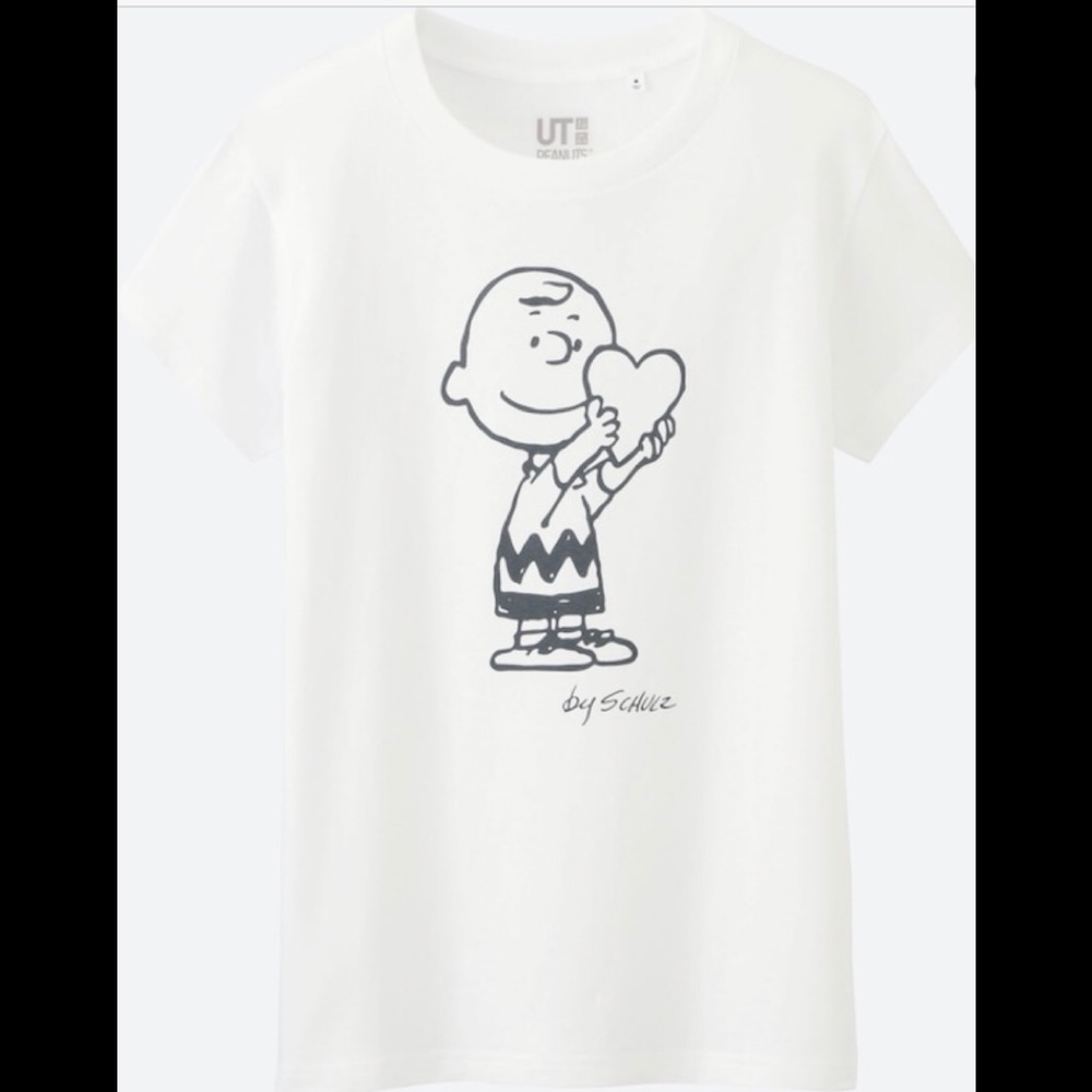 Uniqlo Peanuts Charlie Brown T- shirt